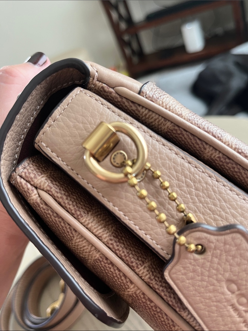 Coach Cassie Crossbody Special Edition / Taupe Canvas - Picture 13 of 15